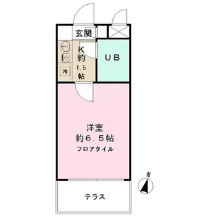 トレンタハウス桜新町【1階】の間取り