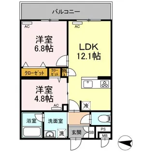 COZY COURT 大泉学園【3階】の間取り