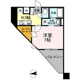 エントピアパレス【5階】の間取り