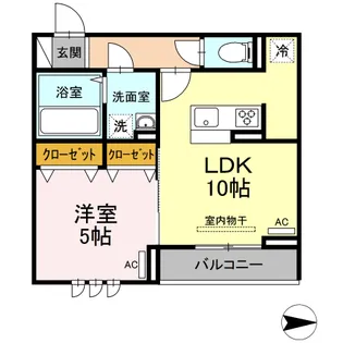 ロイジェント井荻C棟 C棟【3階】の間取り