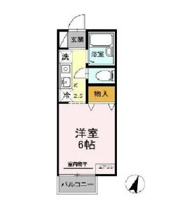 ドルフ北烏山 A【2階】の間取り