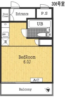 川崎京町センチュリー21 306号室【3階】の間取り