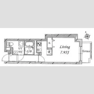 ザハウス祐天寺【1階】の間取り
