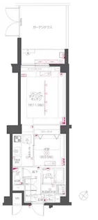 ZOOM下丸子【1階】の間取り