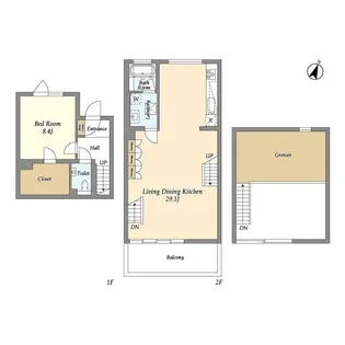 Hygge【2階】の間取り