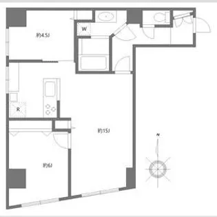 パールハイツ笹塚【7階】の間取り