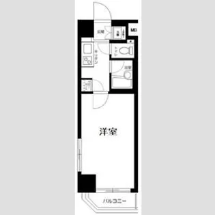 ルーブル学芸大学六番館【5階】の間取り