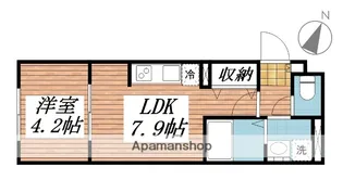 エクウス中村橋【3階】の間取り