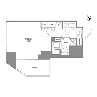 シーズンフラッツ大森西【8階】の間取り