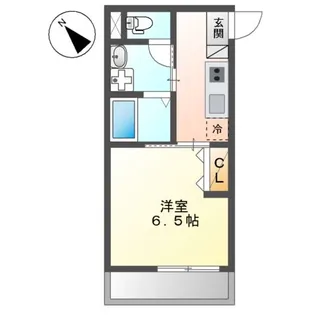 A.C.GRANDAGE【2階】の間取り