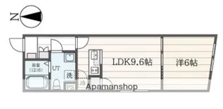 A LATO 西大井【4階】の間取り
