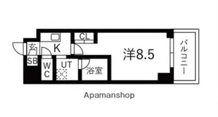 K−RESIDENCE蒲田【6階】の間取り