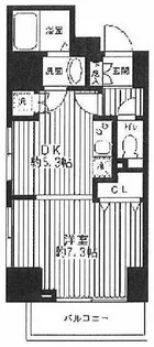 レジディア蒲田【10階】の間取り