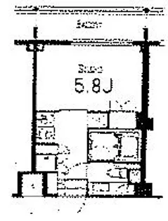 萩中イースト【0430号室】の間取り