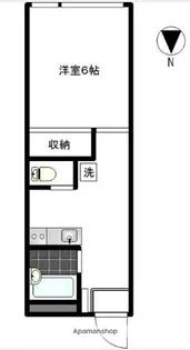 ウイング三軒茶屋【1階】の間取り