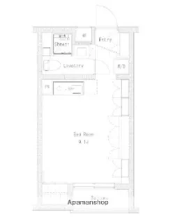 東京都世田谷区世田谷2丁目【マンション】の間取り