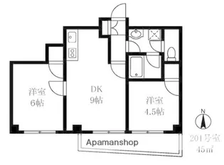 ロアジス【2階】の間取り
