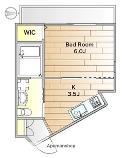 モント中馬込【1階】の間取り