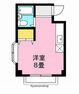 カメリア祐天寺【3階】の間取り