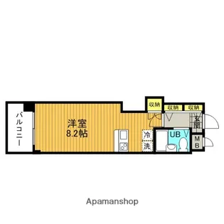 ジェイパーク目黒【2階】の間取り