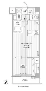 目黒テラス【1階】の間取り