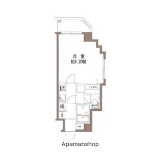 VERONA白金【4階】の間取り