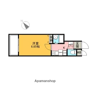 VERONA白金【2階】の間取り