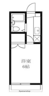 日吉第一QSハイム【103号室】の間取り