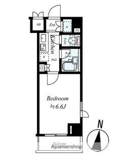 東京都大田区大森中3丁目【マンション】の間取り