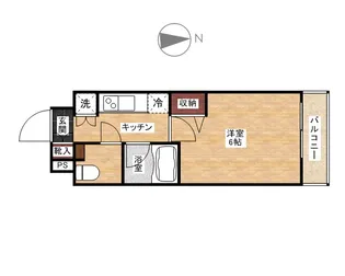 スパシエオリエンス板橋本町【9階】の間取り