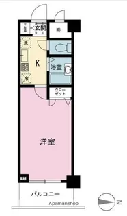 メインステージ広尾【4階】の間取り