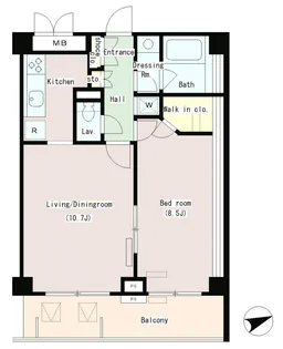 パークプレイス三田【3階】の間取り