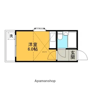 東京都板橋区清水町【アパート】の間取り