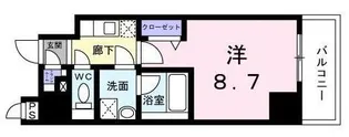 広尾ビューヒルズ【9階】の間取り