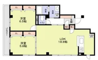 VIEWカワシマ【3階】の間取り