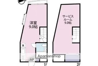 シェーファー祐天寺【1階】の間取り