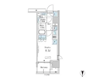パークアクシス蒲田ステーションゲート【10階】の間取り