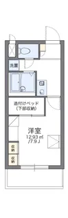 レオパレスヴィルヌーブ川崎B【3階】の間取り