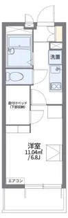 レオパレス昇弘【3階】の間取り