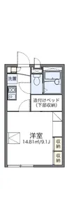 レオパレス南久が原【2階】の間取り