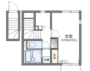 レオネクストアメニティー清水【2階】の間取り