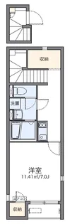 レオネクスト青栁【2階】の間取り