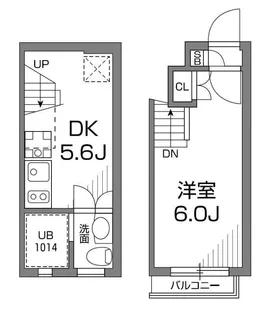 グランアセット千鳥町【1階】の間取り