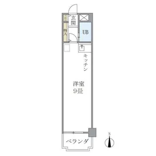 シルクロードビル【5階】の間取り