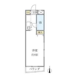 ブルークレール・K【4階】の間取り