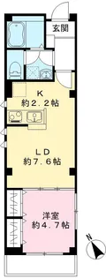 堤方APARTMENT ツツミカタアパートメント【303号室号室】の間取り