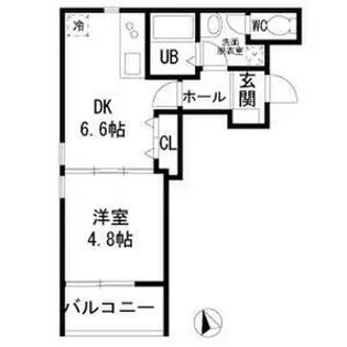 CLAVIER SETAGAYA【2階】の間取り
