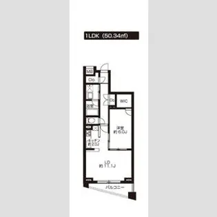 プライムアーバン日本橋大伝馬町【3階】の間取り