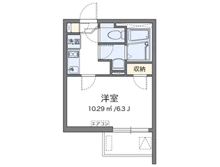クレイノシャ ブラン プティ【2階】の間取り