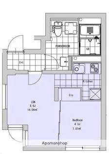 SOU西小山【1階】の間取り